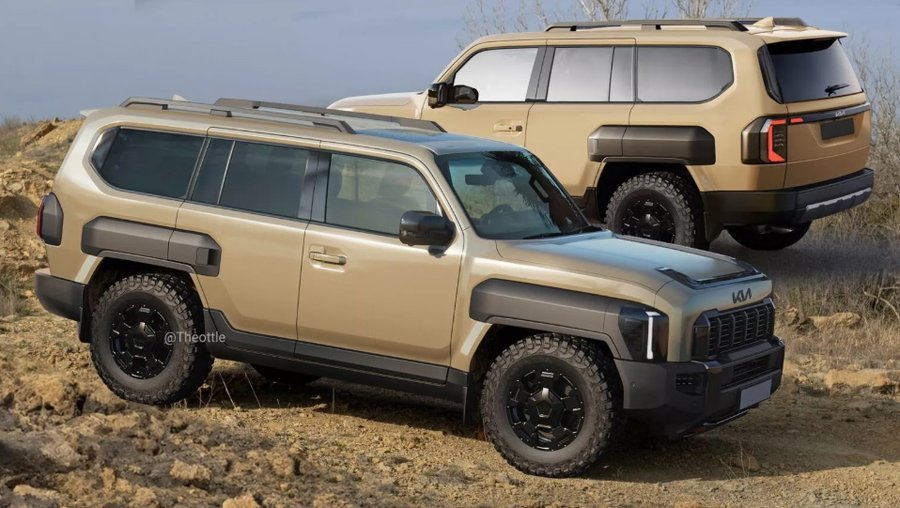 Kia готовит внедорожник для конкуренции с Toyota Land Cruiser Prado