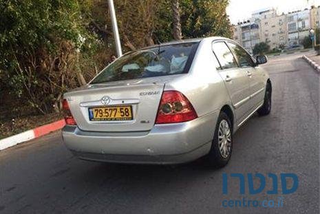 2005' Toyota Corolla Gli אוטו' photo #3