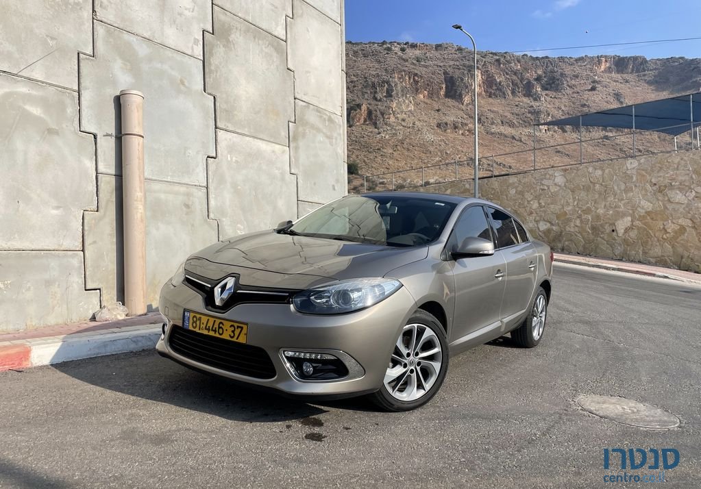 2016' Renault Fluence רנו פלואנס photo #2
