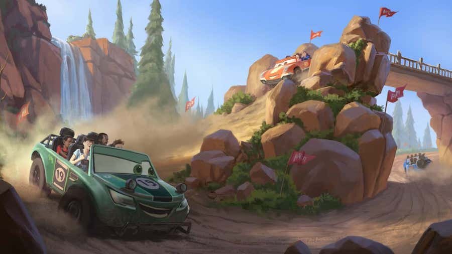 Disney Releases More Details On Its New Cars Themed Land