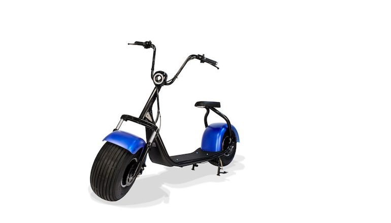 Quirky Electric Scooter Rolls on 'Phat' Wheels