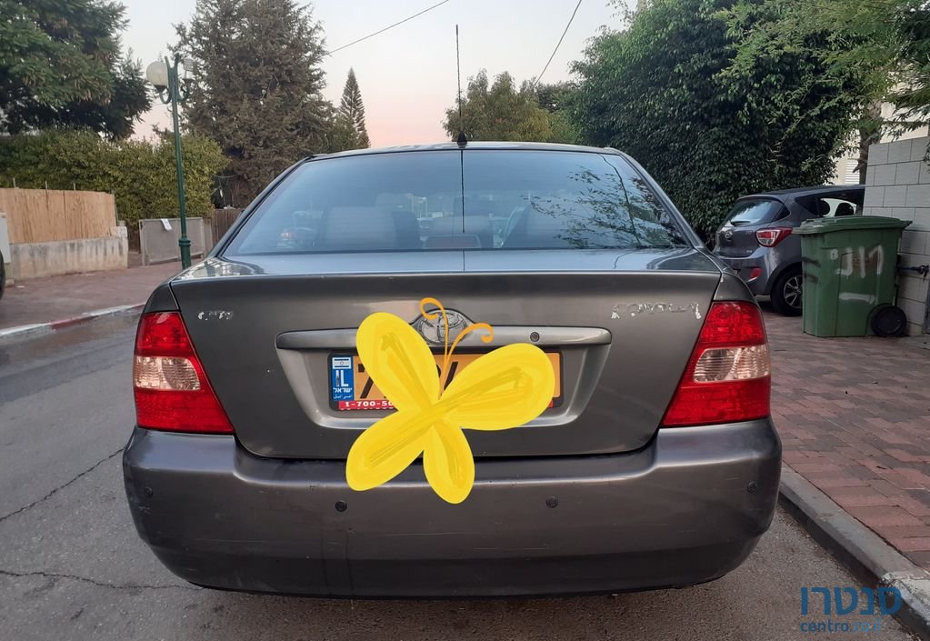 2003' Toyota Corolla טויוטה קורולה photo #1