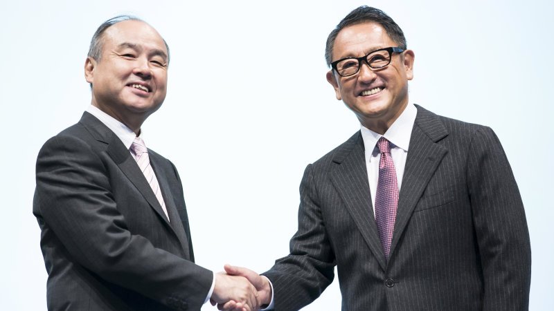 Toyota, SoftBank setting up mobility services joint venture