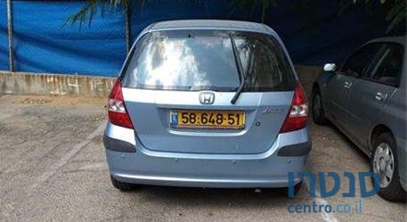 2003' Honda Jazz הונדה ג'אז photo #4
