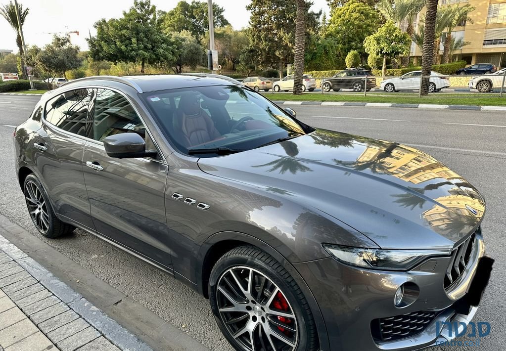 2017' Maserati Levante מזראטי לבנטה photo #2