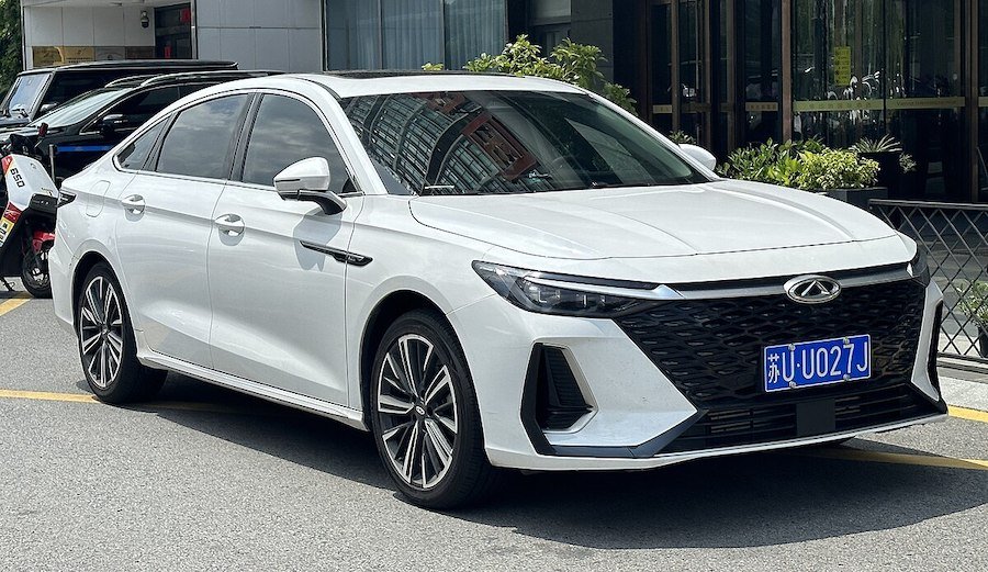 Chery Arrizo 8 PHEV прибыл в Израиль