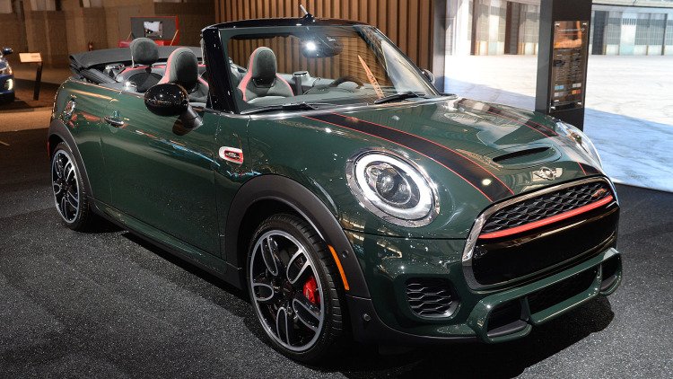 Mini John Cooper Works Convertible Gets A Belated Show Debut
