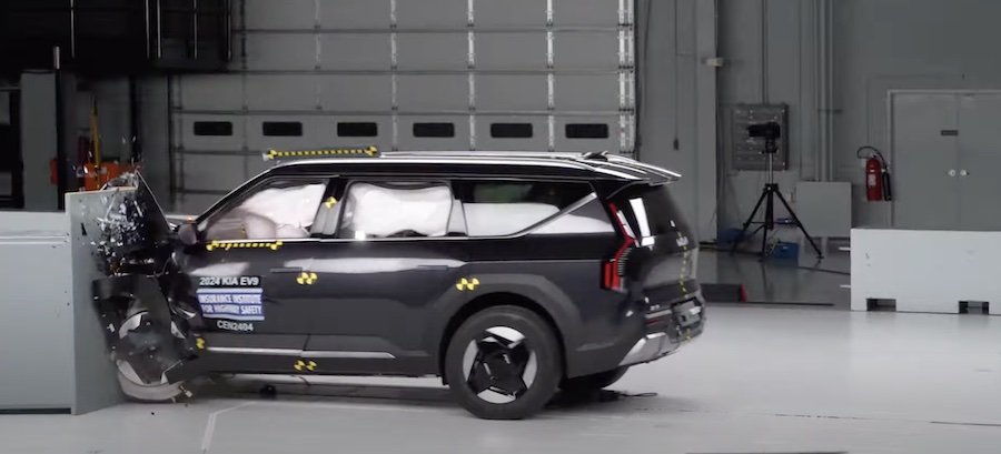 2024 Kia EV9 now earns IIHS Top Safety Pick award