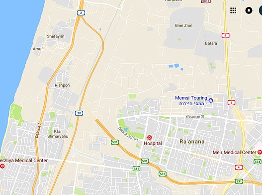 Перехватывающая парковка к северу от Тель-Авива: еще попытка