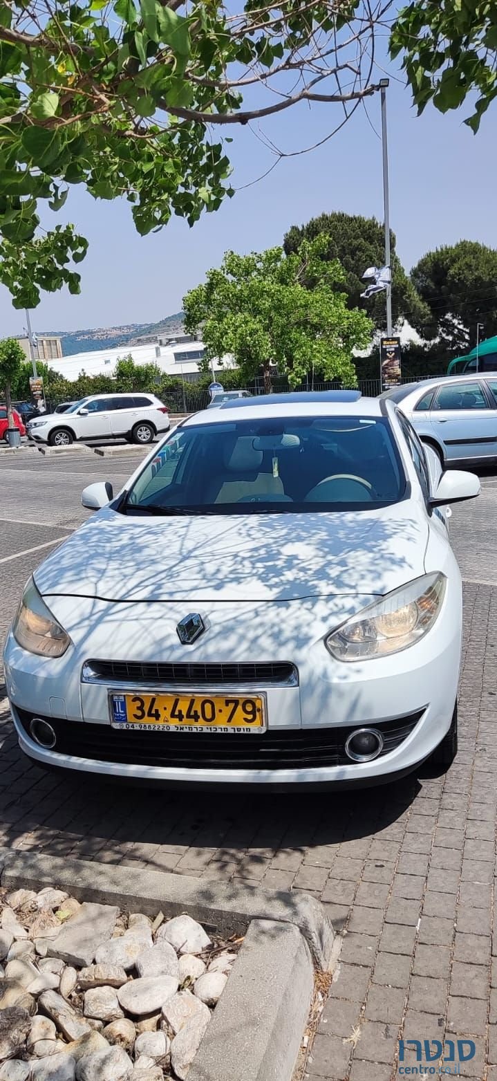 2012' Renault Fluence רנו פלואנס photo #4