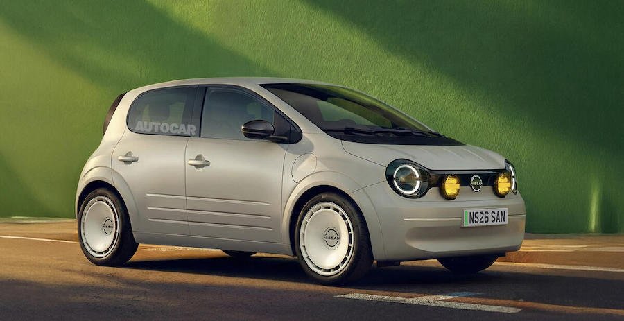 Nissan Wave, render by Autocar