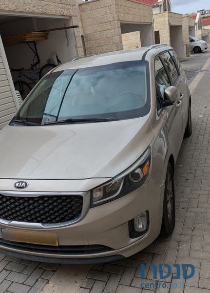 2016' Kia Carnival קיה קרניבל photo #1