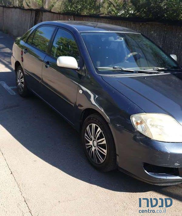 2005' Toyota Corolla טויוטה קורולה photo #4