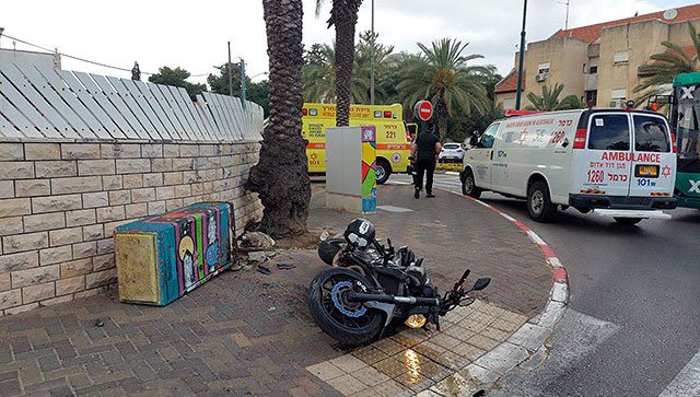 В двух ДТП на севере и центре страны пострадали двое мотоциклистов