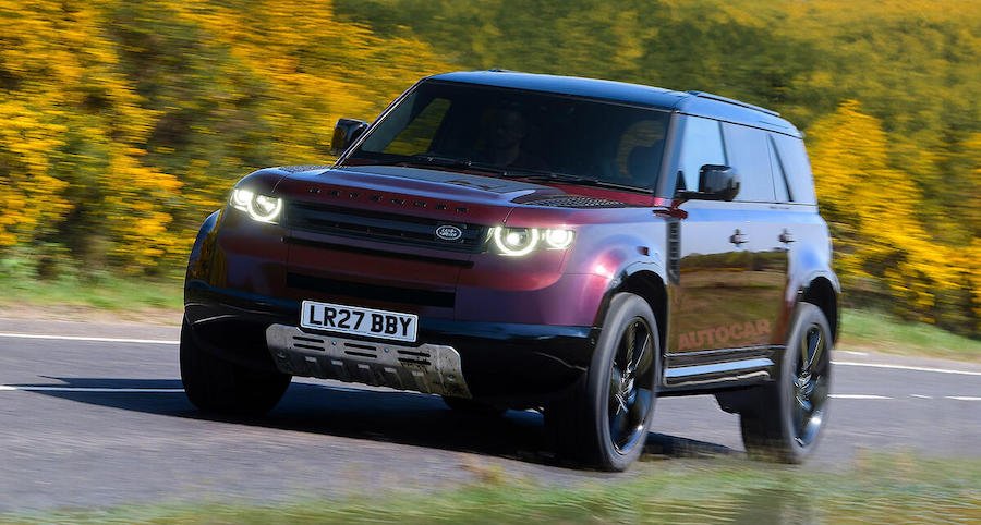 Land Rover Baby Defender Sport, render by Autocar
