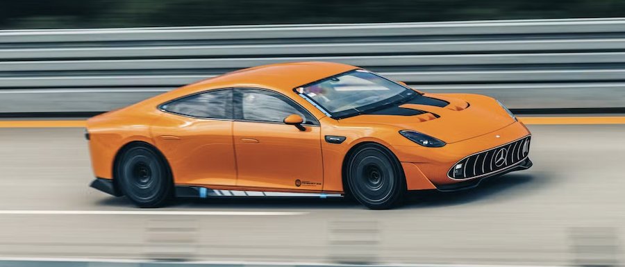 Mercedes-AMG priming electric two-door GT coupe