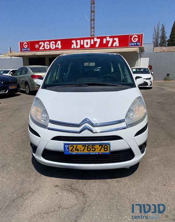 2011' Citroen C4 Picasso סיטרואן C4 פיקאסו photo #4