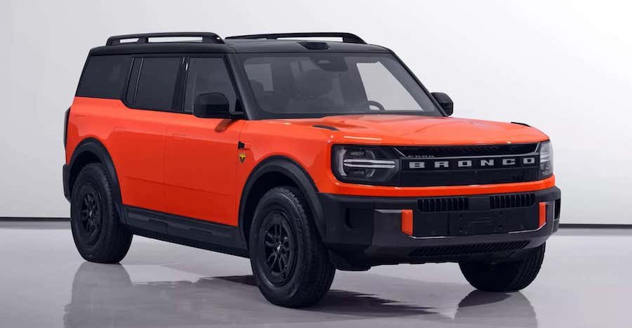 Ford Bronco EV for China