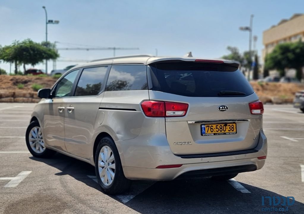 2016' Kia Carnival קיה קרניבל photo #4