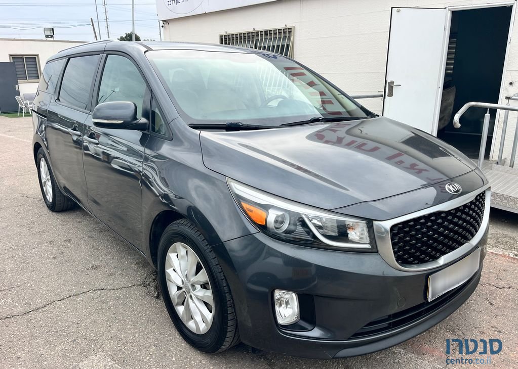 2016' Kia Carnival קיה קרניבל photo #1