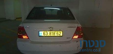 2007' Toyota Corolla טויוטה קורולה photo #1