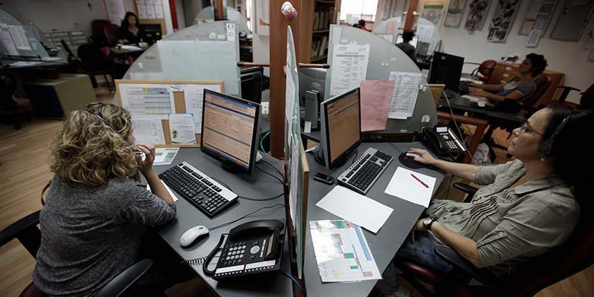 Заработал колл-центр для израильтян, пытающихся вернуться в страну