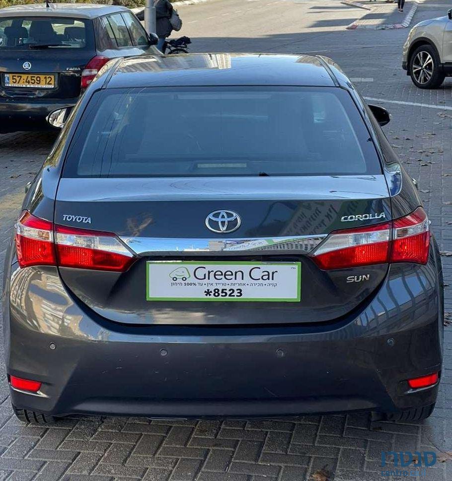 2014' Toyota Corolla טויוטה קורולה photo #1
