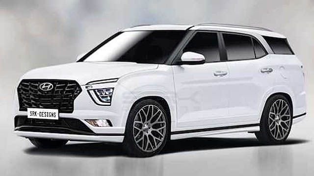 В сети показали новую 7-местную Hyundai Creta