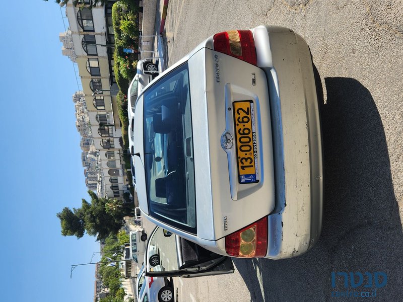 2007' Toyota Corolla טויוטה קורולה photo #1