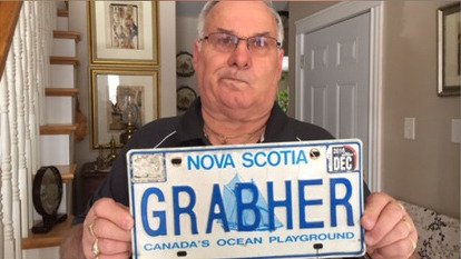 Canadian Man Named "Grabher" Denied Vanity License Plate