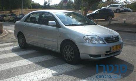 2004' Toyota Corolla טויוטה קורולה photo #1