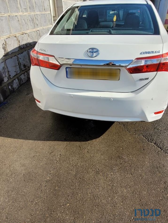 2013' Toyota Corolla טויוטה קורולה photo #1