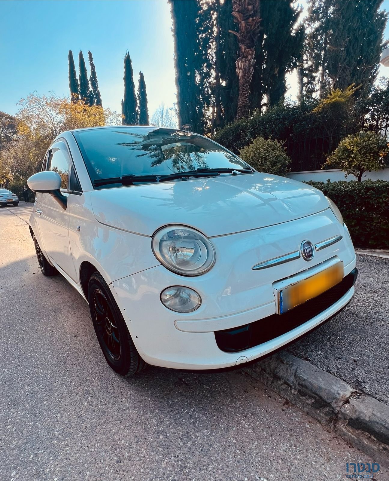 2009' Fiat 500 פיאט photo #3