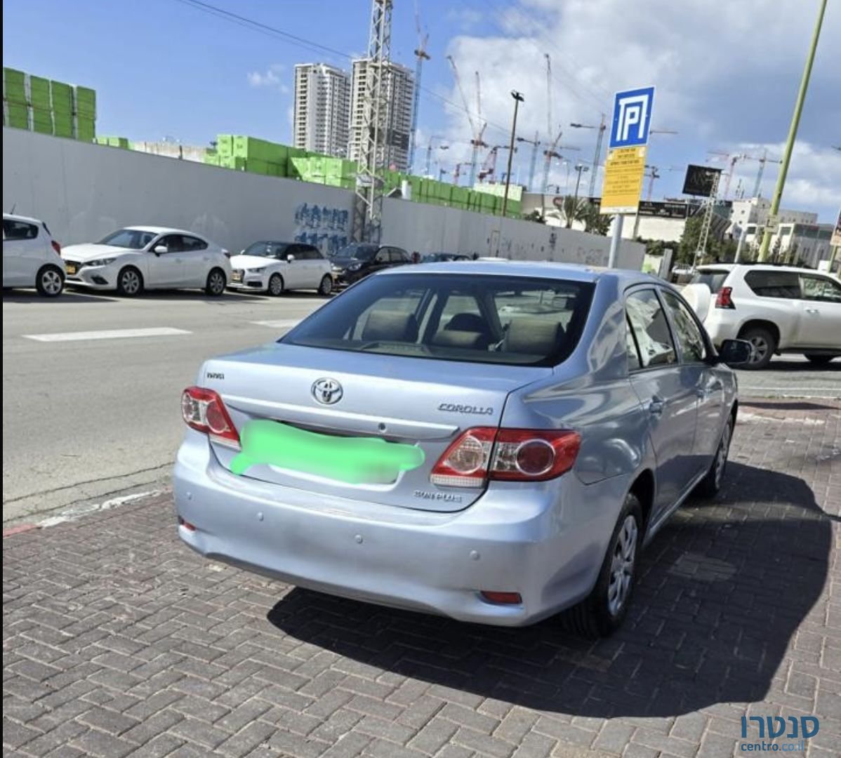 2011' Toyota Corolla טויוטה קורולה photo #2