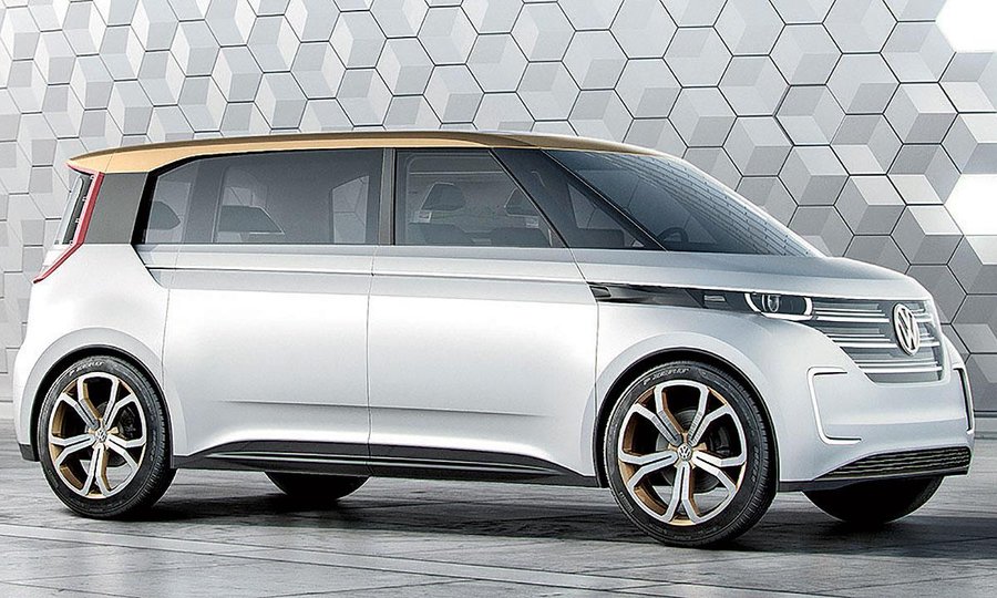 Volkswagen's BUDD-e concept is the only vehicle built off a forerunner of the MEB program.