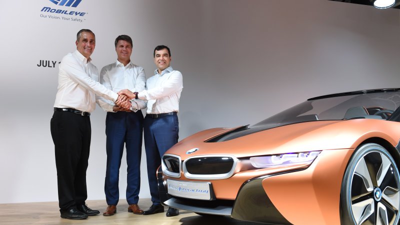 Израильская компания Mobileye будет разрабатывать беспилотные авто вместе с BMW и Intel