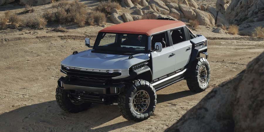 GMC Hummer X Mid-Size EV Truck Concept