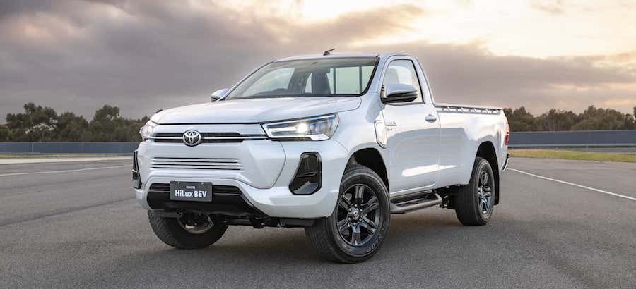 The Electric Toyota Hilux Is Finally Going Into Production