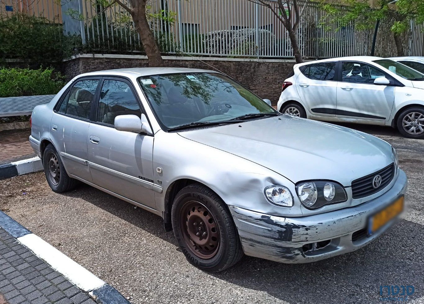 2001' Toyota Corolla טויוטה קורולה photo #3