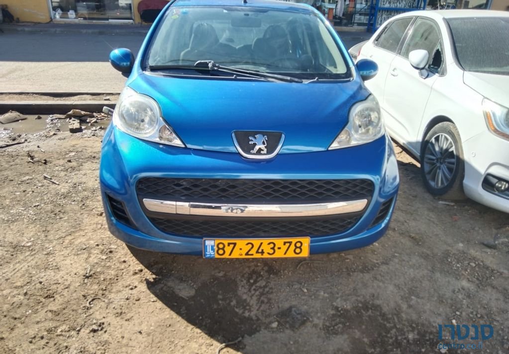 2012' Peugeot 107 פיג'ו photo #3