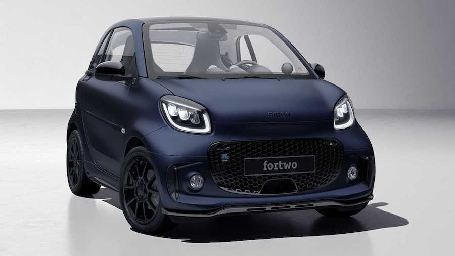 Smart ForTwo EQ Gets Exterior Color Upgrade With Edition Bluedawn