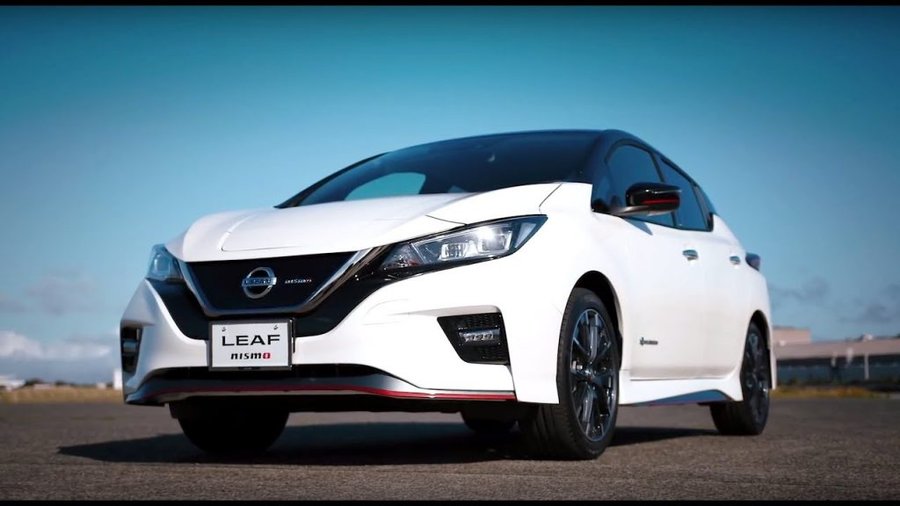 Компания Nissan представила серийную "спортивную" версию электромобиля Leaf