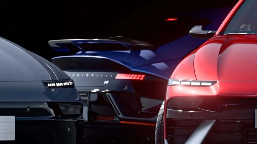 Hyundai Ioniq 6 N teaser