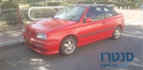 1997' Volkswagen Golf קבריולט photo #1