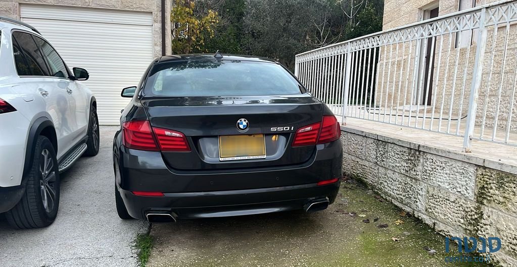 2012' BMW 5 Series ב.מ.וו סדרה 5 photo #3