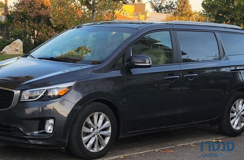 2016' Kia Carnival קיה קרניבל photo #1