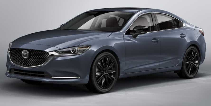 2021 Mazda6 Gets Torquier And A Carbon Edition