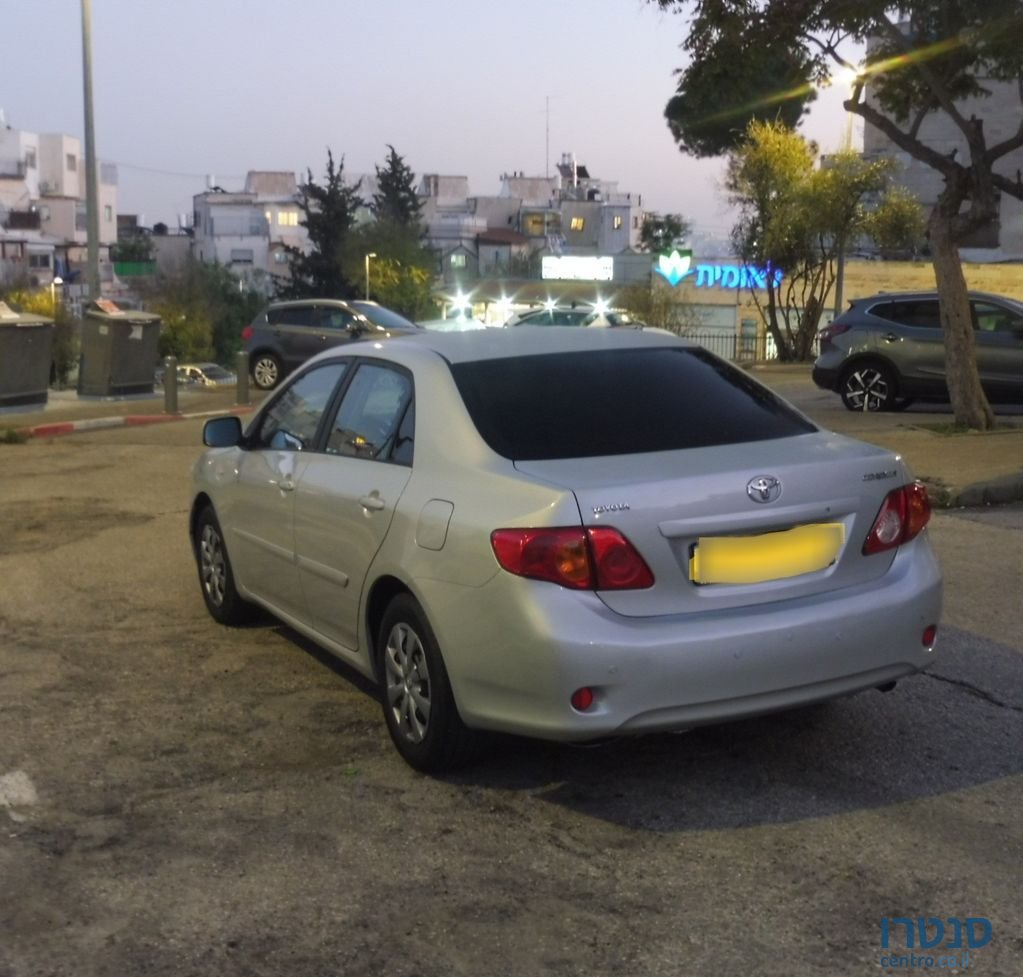 2009' Toyota Corolla טויוטה קורולה photo #1