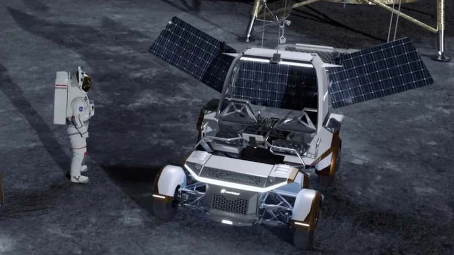 NASA’s Moon Rover Looks Like The Ultimate Side-By-Side From The Future