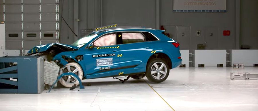 2019 Audi E-Tron becomes first EV to receive IIHS Top Safety Pick+ award